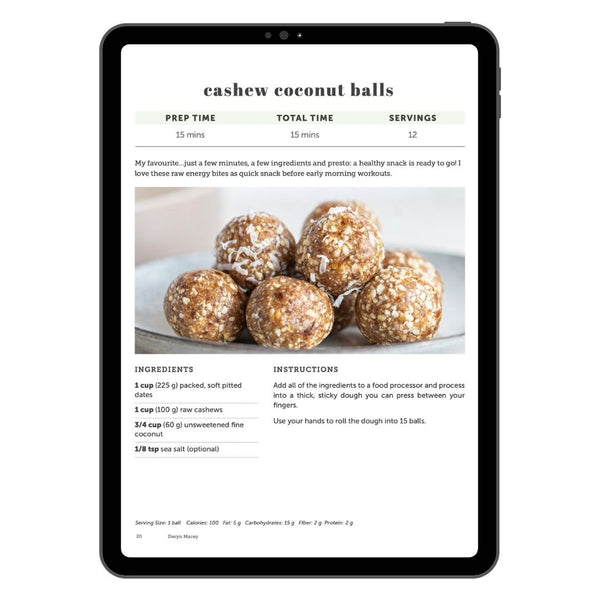 No-Bake Bars, Balls & Bites